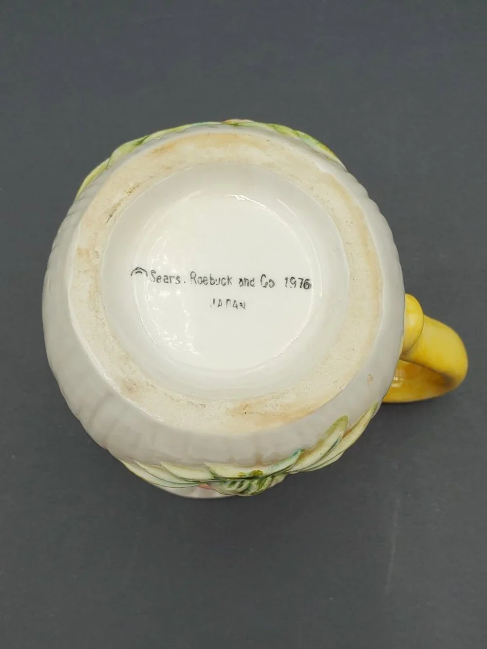 Sears Merry Mushroom Creamer Sears Roebuck and Co Mini Mushroom Creamer